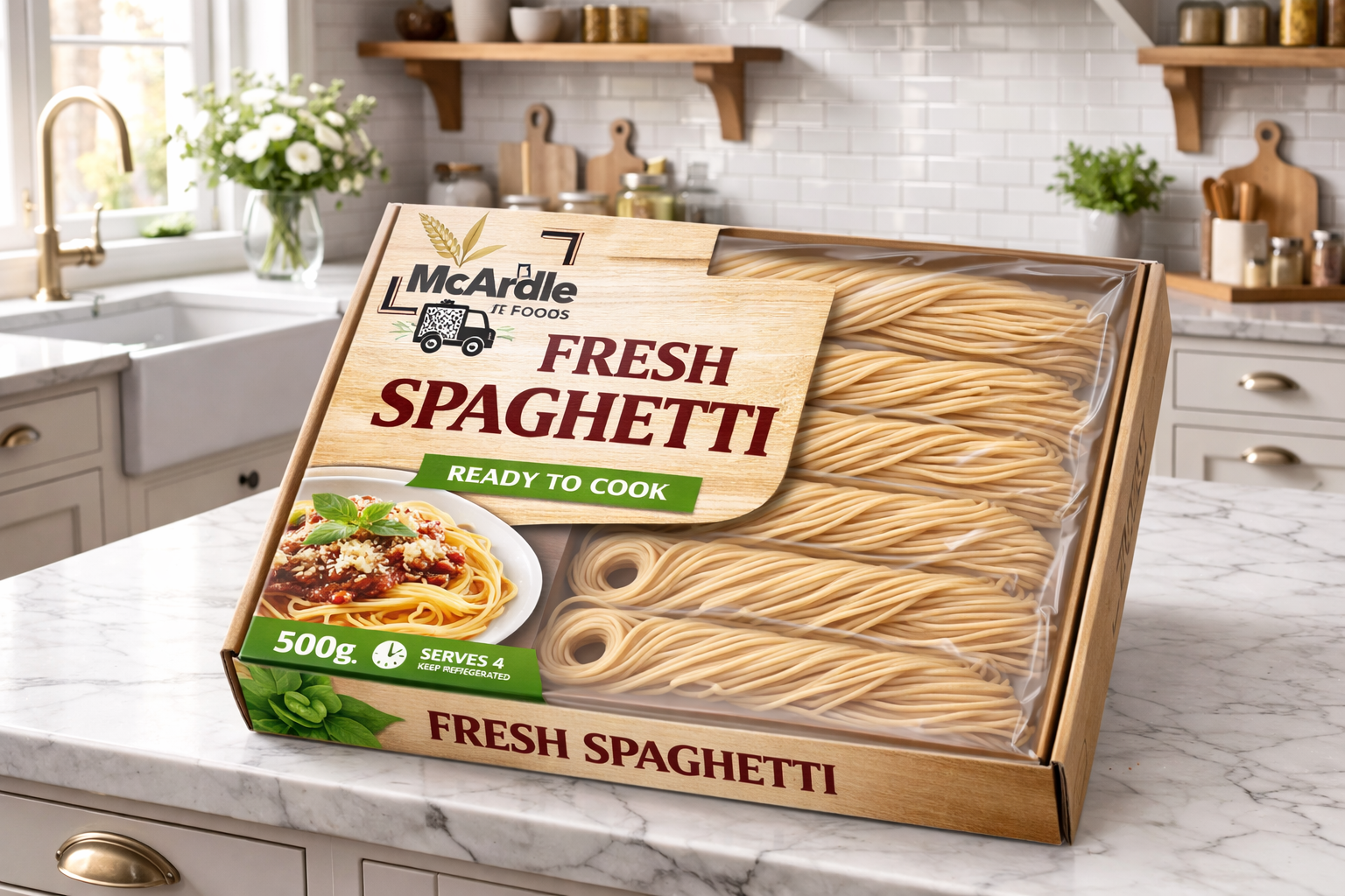 1kg Pasta Mia Fresh Spaghetti Pasta
